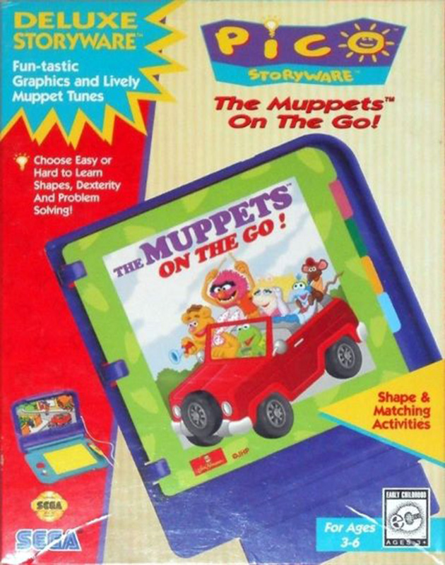 The Muppets On The Go box art for Sega Pico